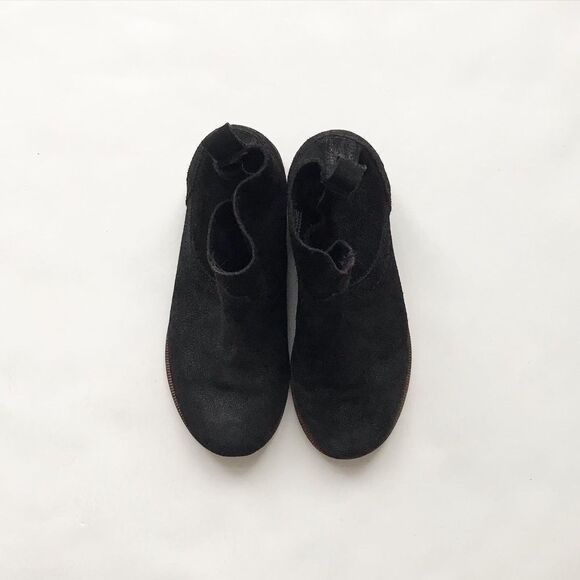 Zara black sparkly leather ankle boots EUC size 28(11) - Picture 3 of 6